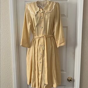 Elegant Cream Maxi Dress